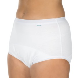Suprima 1-245-000 Briefs Cotton for Men and Women Size 34 White