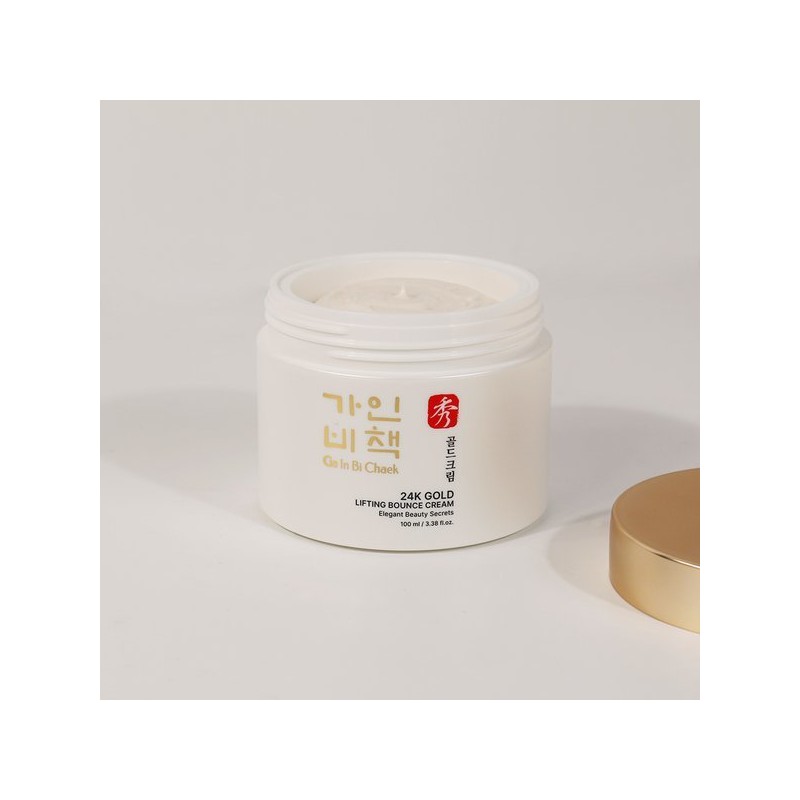 Gainbi Chaeck (1+1)가인비책 수 24K골드 리프팅 바운스 크림 100ml /프리미엄