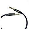 Gotham Audio 1.5 FT Guitar Cable With 1/4"  Black & Gold Plugs Custom Built Gotham Instrument