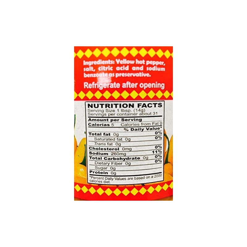 Aji Amarillo Pasta - Peruvian Hot Yellow Pepper Paste -