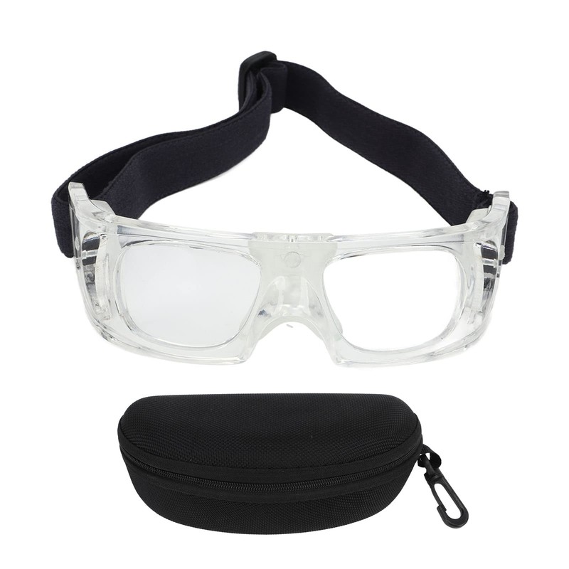 Basketball Glasses, Sport Goggles Free Regulable Design Impact Resistant Curved