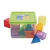 Excellerations STEM Translucent Geometric Shapes with Activity Cards