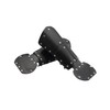 GelConnie Leather Bracers Armor Medieval Bracers Black Arm Guards Cosplay