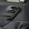 2 pezzi auto braccioli porta adesivi cover in fibra di