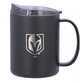 Logo Brands Vegas Golden Knights 15oz Powder Coat Mug with Lid
