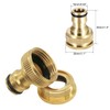 Meiyijia - Flexible garden hose, fittings made of high-quality brass,