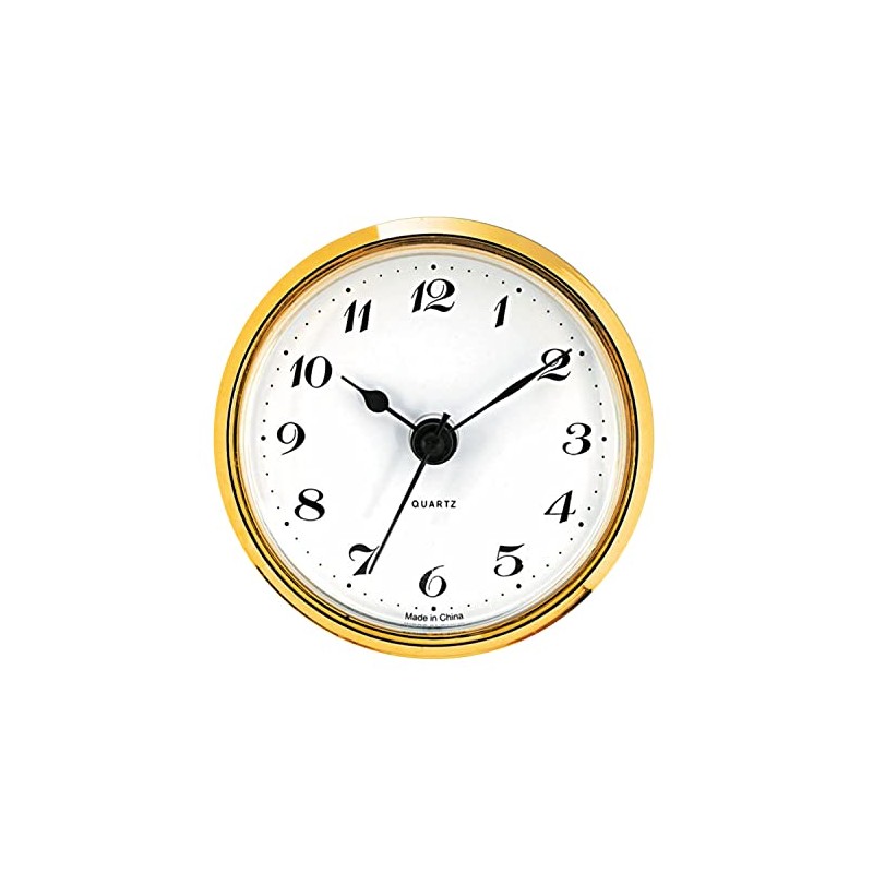 72mm Gold Bezel - Quartz - White Dial - Arabic