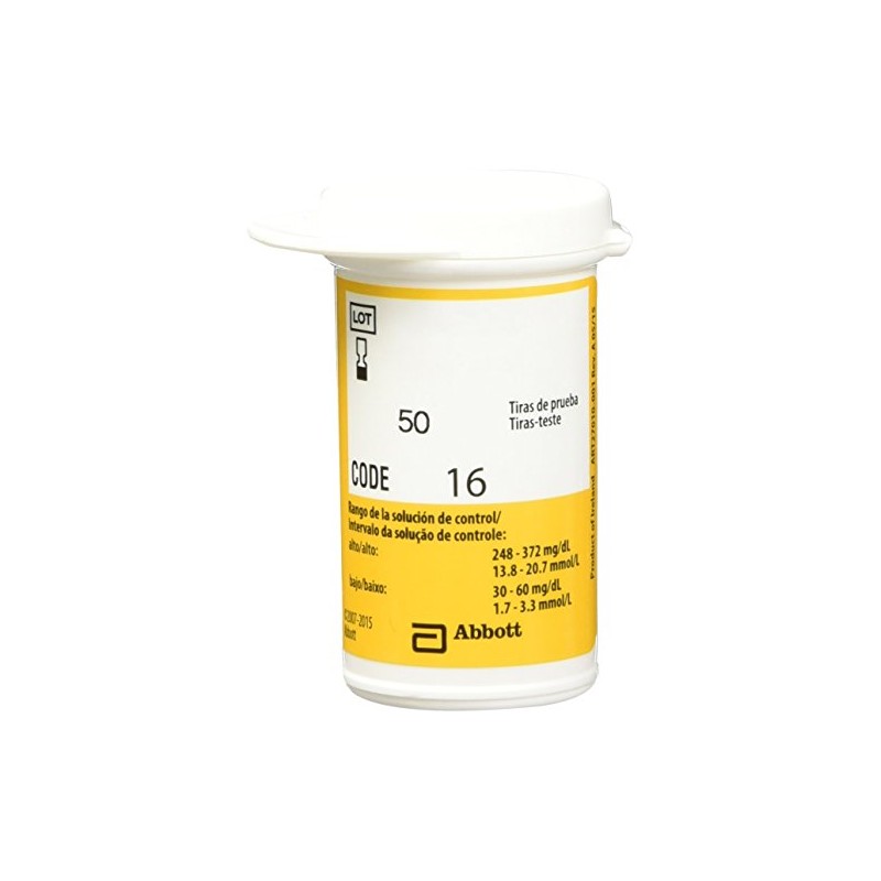 Tiras de prueba de Glucosa en Sangre Freestyle Lite caja