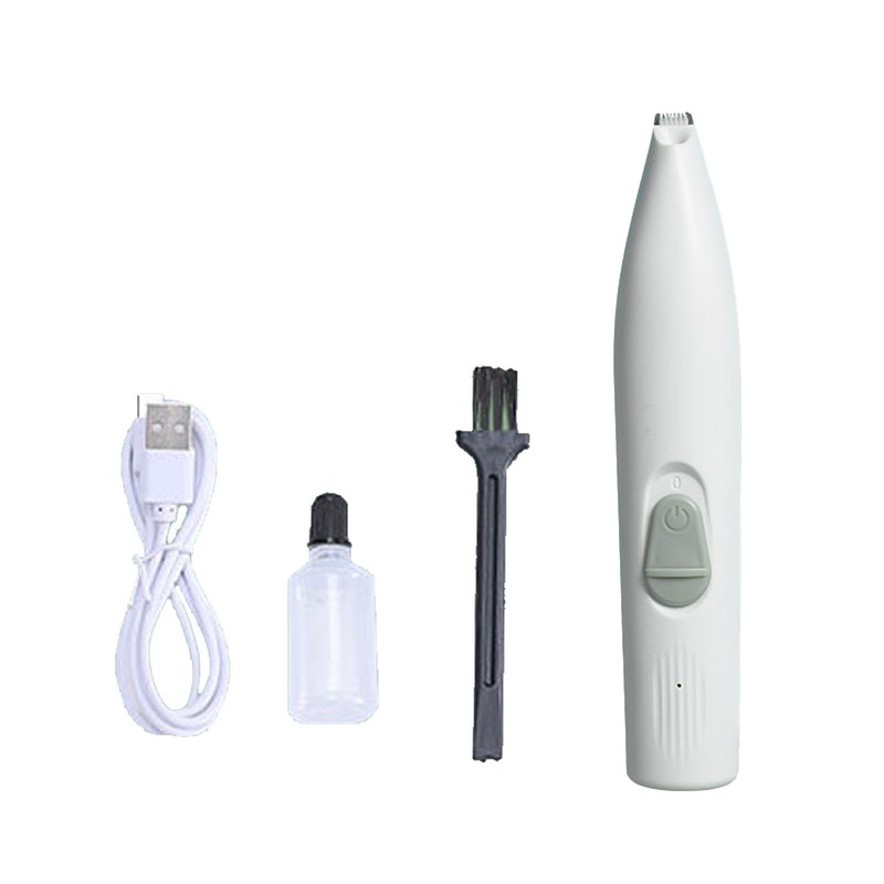 Pet Paw Hair Trimmer Rechargeable Low Noise Electric Dog Cat