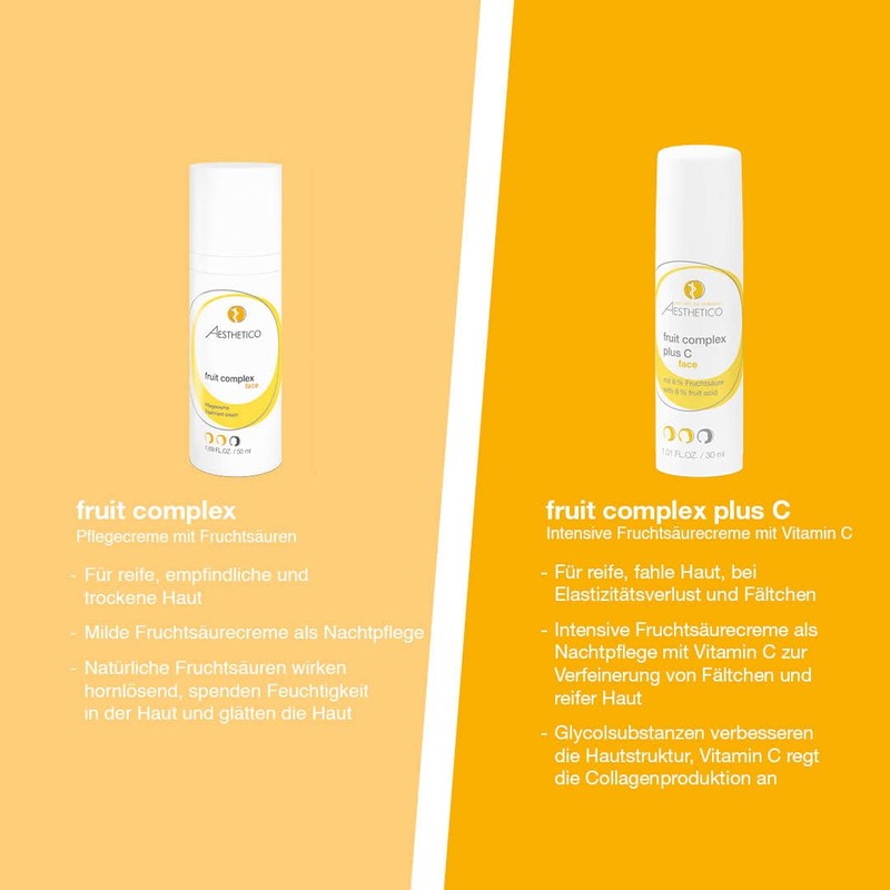 AESTHETICO Fruit Complex - Fruit Acid Cream Now Also For