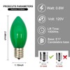 Oviejo C9led Paint Green Standby Bubble25 Pack C9 Green Christmas