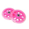 Children Cycle Training Wheel,Metal Rubber Side Wheels with Support Bracket