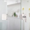PATIKIL 304 Stainless Steel Frameless Glass Door Lock Double Opening