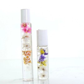 Blossom Roll on Perfume Oil+ SCENTED LIP GLOSS+ CRYSTAL LIP BALM