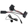 Bluetooth 5.0 AUX IN Audio Cable Adapter with Microphone Replacement