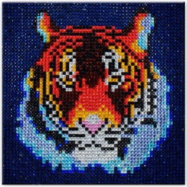 Diamond Dotz DIY Diamond Painting Tiger Jungle Facet Art Bead Picture Kit