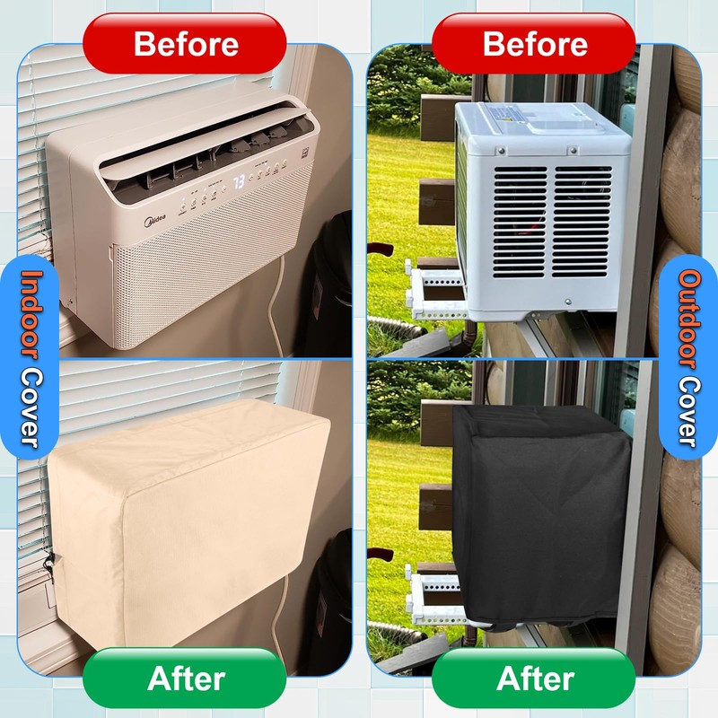 600D Outdoor Air Conditioner Covers and Indoor Air Conditioner Cover