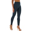 ToBeInStyle Women's Poly Blend Full Length Leggings - Char -