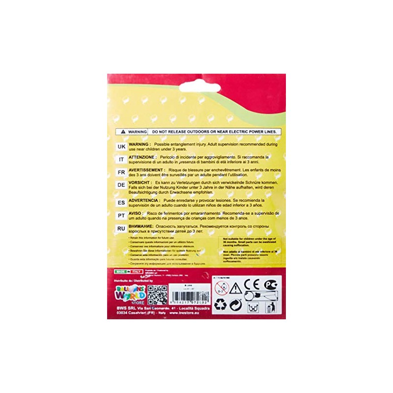 GRABO - Folienballon Alvin, mehrfarbig, 9352672