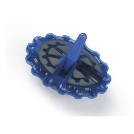 Goliath 85252 - i-Top Meca-Gear Blau, Kreisel mit elektronischem Zählwerk und LED Anzeige, viele spannende Spielmodi und Effekte, Knacke den Highscore, Kompass-Modus, ab 8 Jahren