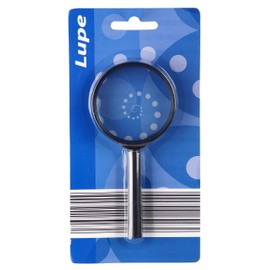 Magnifying Glass Plastic 135 x 65 mm Black