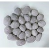 24 Fireplace Ceramic Pebbles, Round Fireplace Stone, Gas Fireplace Logs