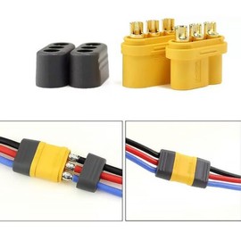 MR30 남성 여성 플러그 보호 케이스 포함 3.5mm 3코어 커넥터 T 타입 [05 MT60-male] MR30 Male Female Plug Protective Case Included 3.5mm 3-Core Connector T Type [05 MT60-male]