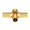 Joywayus 1/4"(6mm) ID Hose Barb 4 Way Union Fitting Pipe