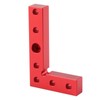 Small Square Aluminum Alloy Center Finder Tool Dowel Drill Guide