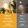 Kimjo Spot Lights Indoor, 4000mAh Rechargeable Plant Spotlight Indoor with