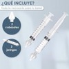 2 Enjuagues nasales para bebés en color transparente. 2 PACK!