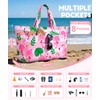ISEYOU Extra Large Beach Bag, Waterproof Beach Totes Bags with