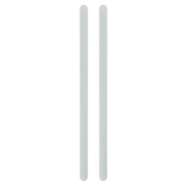HARFINGTON 2uds Silicona Revolver Varillas 5.5" Reutilizables Revolver Varillas para Mezclar Epoxi Resina Líquido Pintura Artes Bricolaje Manualidades, Gris