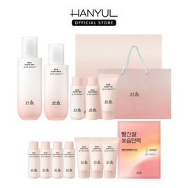 Hanyul Red Rice Moisturizing Elasticity Essence + Emulsion 2-piece set / 한율 빨간쌀 보습탄력 에센스 + 에멀젼 2종 세트