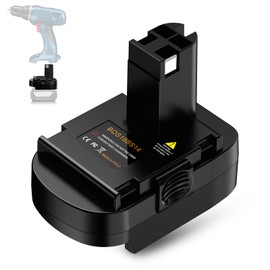 Adattatore batteria per Bosch 12 V 14,4 V NI-MH, per batteria Bos-ch Professional 18 V System GBA per Bos-ch 12 V 14,4 V GSR PSR GSR 12 VE-2 PAG 12 V PSB 12 VE-2 PSR
