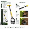 Half Moon Lawn Edger for Yard Borders – Serrated Manual