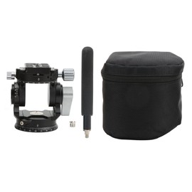 Camera Panoramic Tripod Head Aluminium Alloy with Handle Light Camera Fluid Head for Shooting SLR Cameras