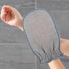 Back Scrubber for Shower, Double-Sided Back Exfoliating Washcloth with Handles,