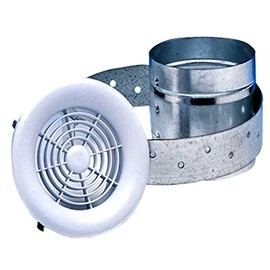 Fantech DG 6 Designer Exhaust Grille with Collar for 6" Duct