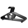 K-MART Coat Hangers - Pack of 25, Non-Slip Strong Plastic