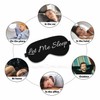Vnwoalu Funny Words Sleep Eye Mask Let Me Sleep Men