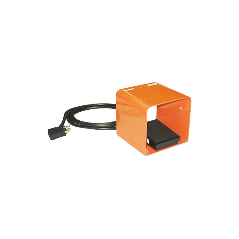 SSC Controls S100-1501-G Foot Switch with Guard, Electrical, Momentary Action,