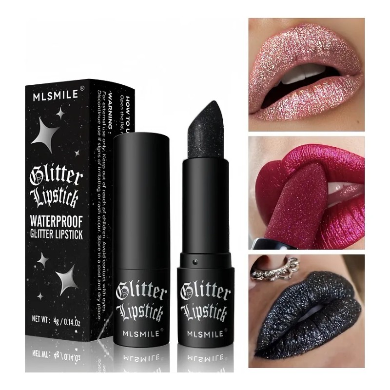 Lápiz Labial Mlsmile 7 Shimmering Shades Metallic