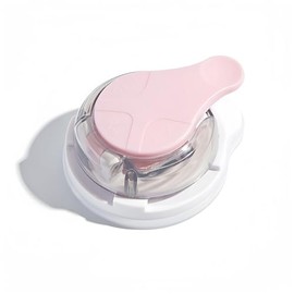 Cute Paper Corner Rounder 3 in 1 R4/R7/R10 Corner Punches Paper Crafts Corner Cutter Photo Cutter Card Making Scrapbooking (Pink)