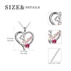 POTOPYY Sister Birthday Gifts 925 Sterling Silver Sister Necklace for