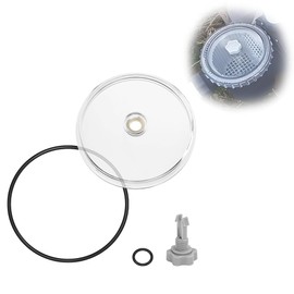 Leaf Trap Cover 11480,Pool Pump Cover Lid with O-Rings and Valve Replacement Parts Work,for Intex Pool Pump11823,26361CA,26361EH,26361W,26337EH,28645EG,SF15110,28948EH,ECO15110-2