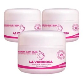 Crema Facial La Vanidosa Pack 2 Baba De Caracol Y Colágeno                                                                                            