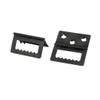 Sourcingmap 32mmx20mmx5mm Photo Picture Frame Back Hinge Backplane Buckle Black
