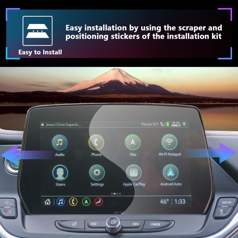 SXCY 2023 2024 Chevy Blazer Screen Protector 10.2 Inch 2023