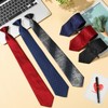 Janmercy 6 Pcs Clip on Tie for Men Clip on